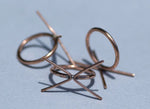 Handmade Claw Ring Setting For Natural Stones, Round shank, 4 prongs
