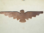 Tribal bird cuff 6 1/5 inches x 1 13/16 inches,  for Enameling Stamping Texturing Blanks- Variety of Metals