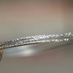 Sterling Silver gallery wire, patterned wire, Flourish texture 2mm wide for making rings