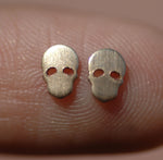 Most Tiny Metal Skull Mini Blanks