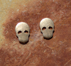 Most Tiny Metal Skull Mini Blanks