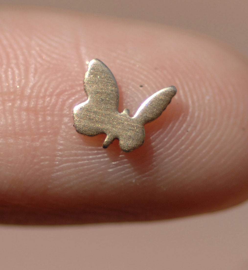 Most Tiny Metal Flying Butterfly Mini Blanks