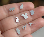 Our Most Tiny Metal Blanks - Owl Shaped Mini Blank New!