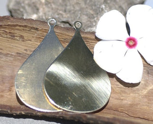 Arabic teardrop blank for layered pendants, or earrings - DIY Jewelry Supplies by SupplyDiva