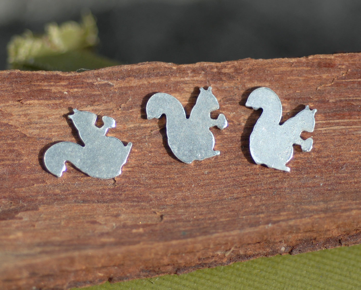 Most Tiny Metal Blank - Squirrel with Acorn Mini Blanks