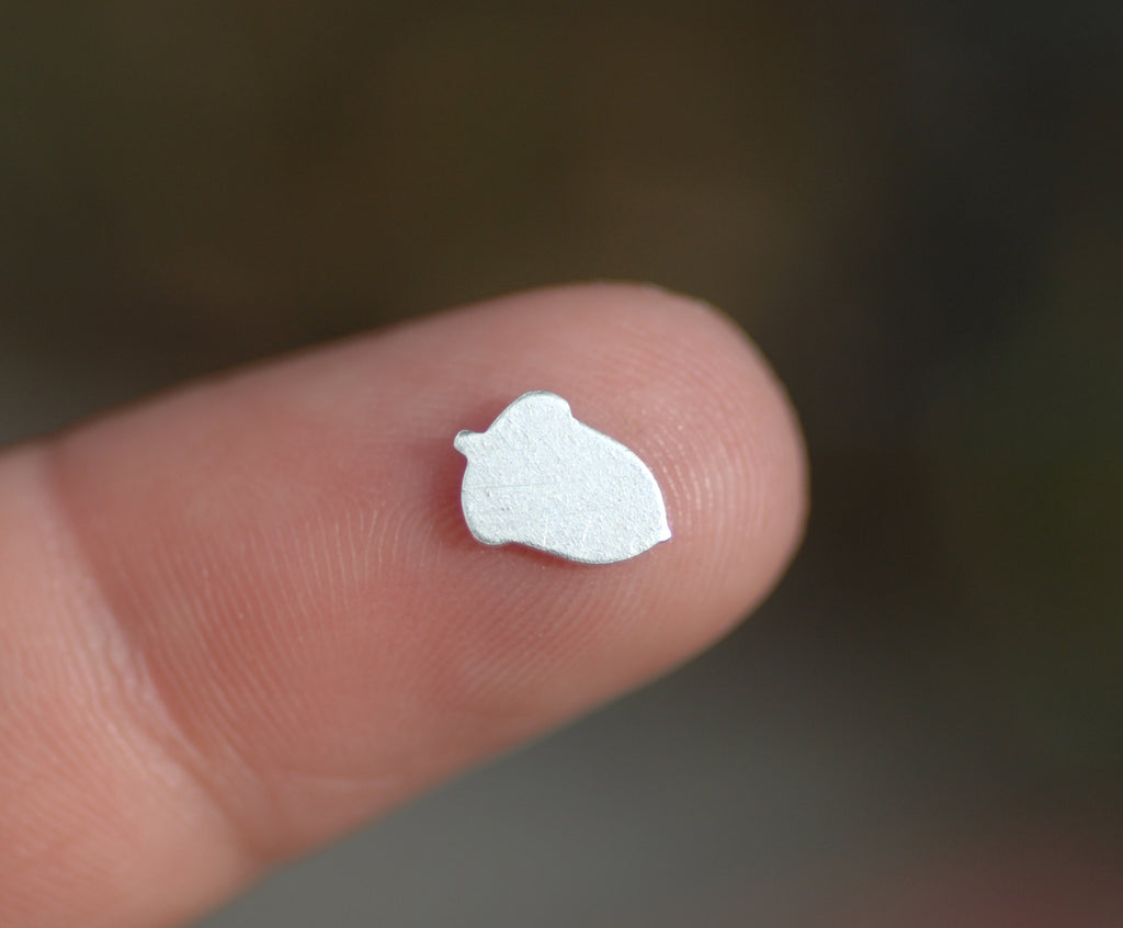 Most Tiny Metal Blank - Acorn Shaped Mini Blanks