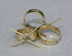 Adjustable Claw Ring for Setting Natural Stones - 4 prongs
