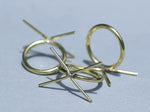 Handmade Claw Ring Setting For Natural Stones, Round shank, 4 prongs