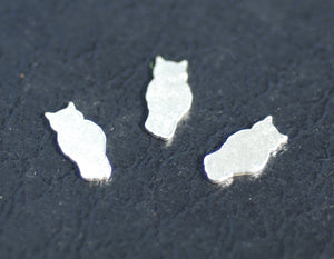 Our Most Tiny Metal Blanks - Owl Shaped Mini Blank New!