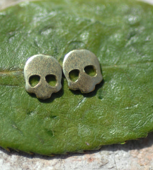Most Tiny Metal Top Skull Mini Blanks