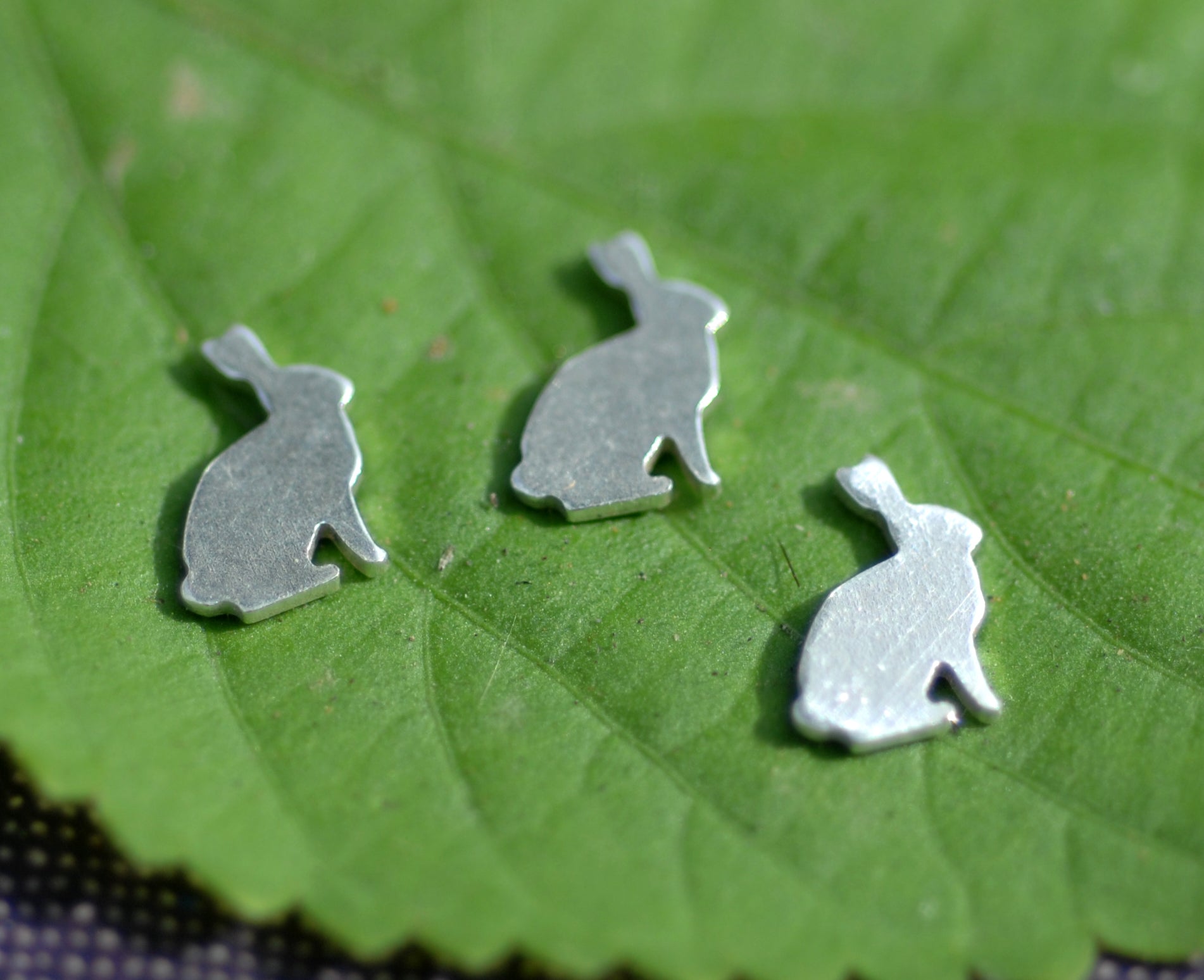 Our Most Tiny Metal Blanks - Bunny Rabbit Shaped Mini Blank #2