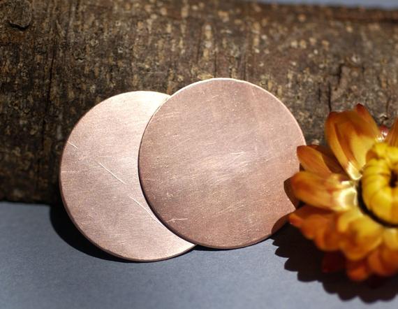 Copper Disc, Flat deburred disks