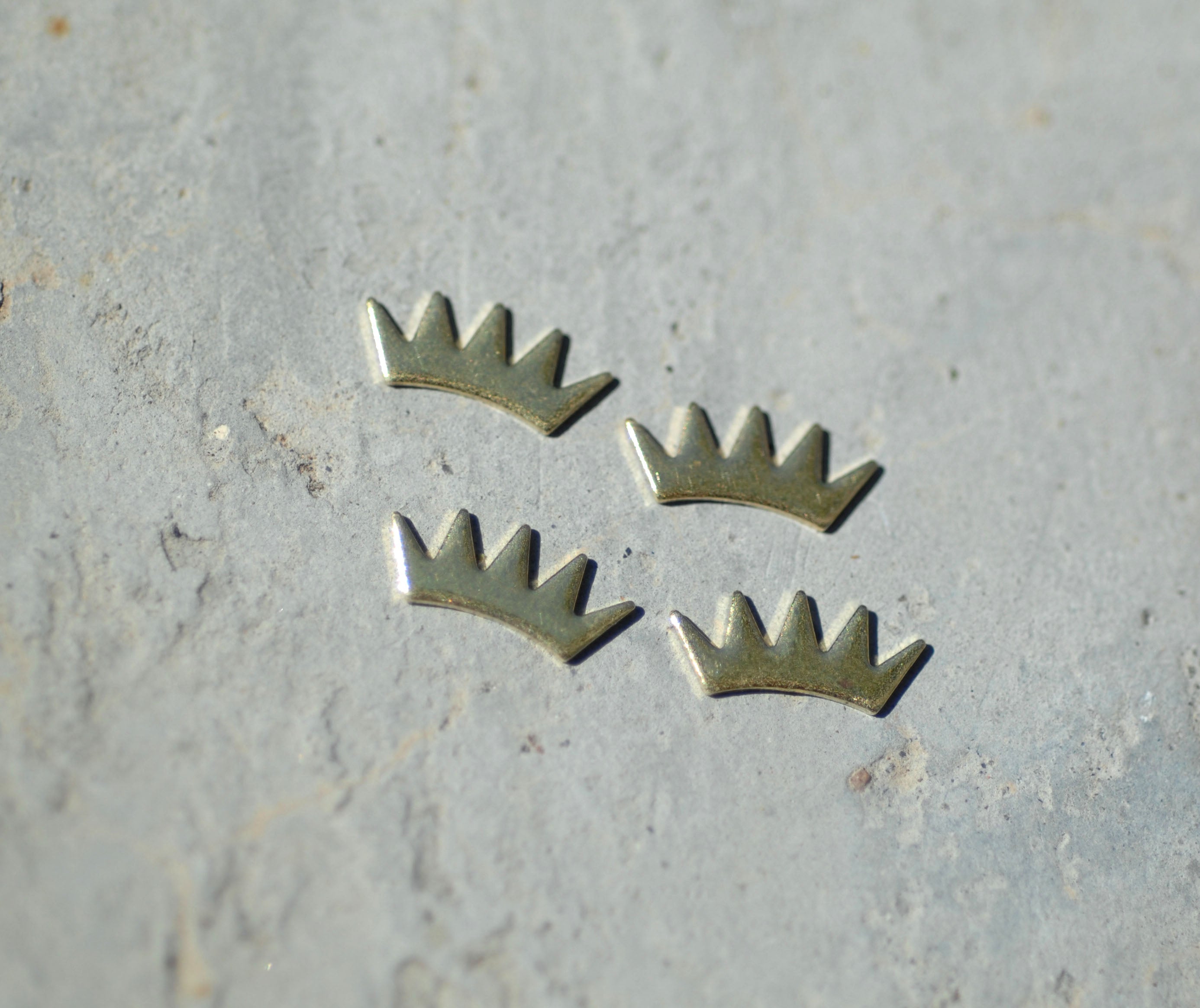 Most Tiny Metal Royal Crown Mini Blanks