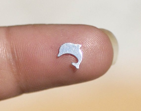 Tiny metal Dolphin blanks