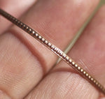 Ring wire - Tiny Dots - 1.5mm x .7mm