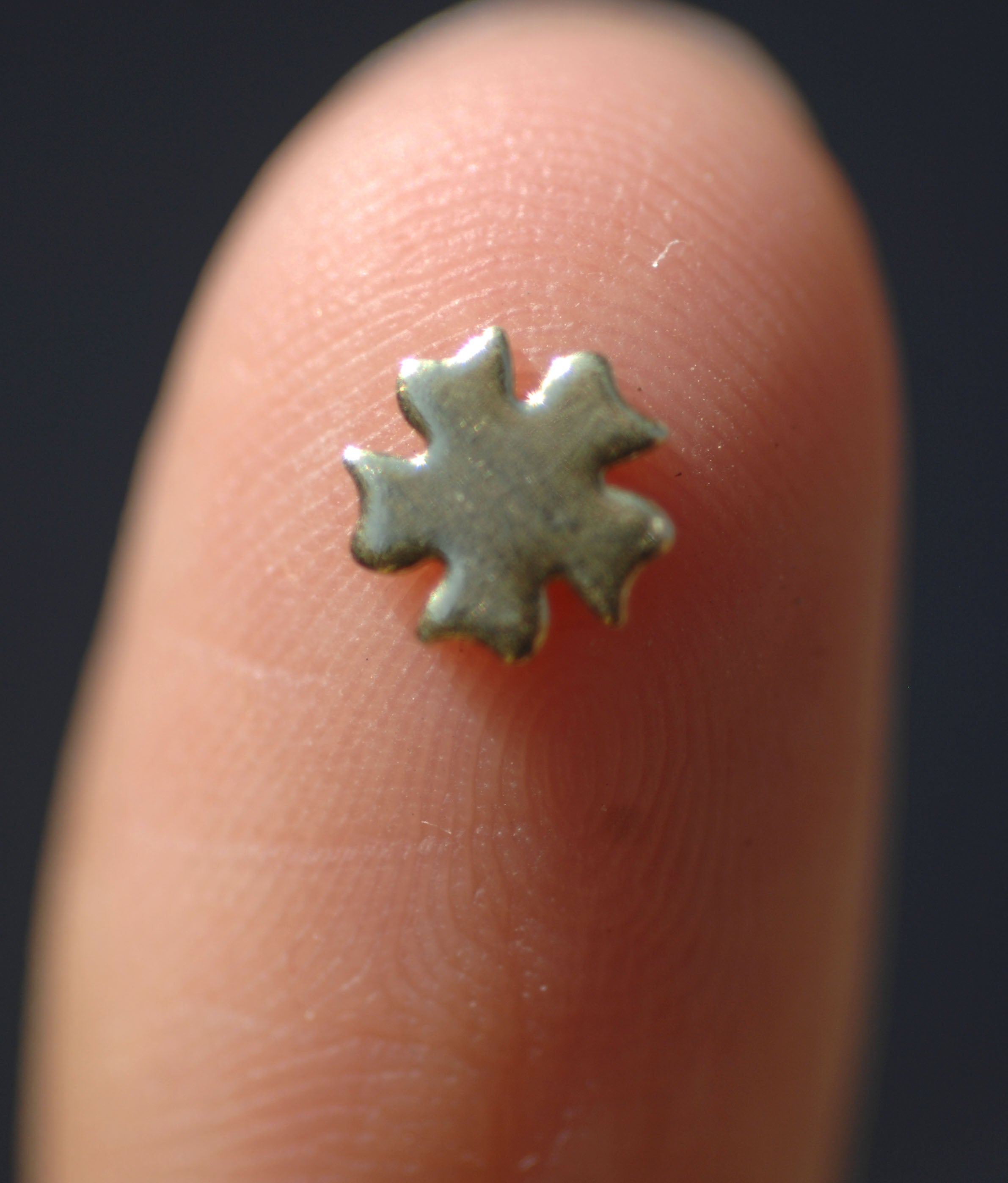 Most Tiny Metal Hibiscus Flower Mini Blanks