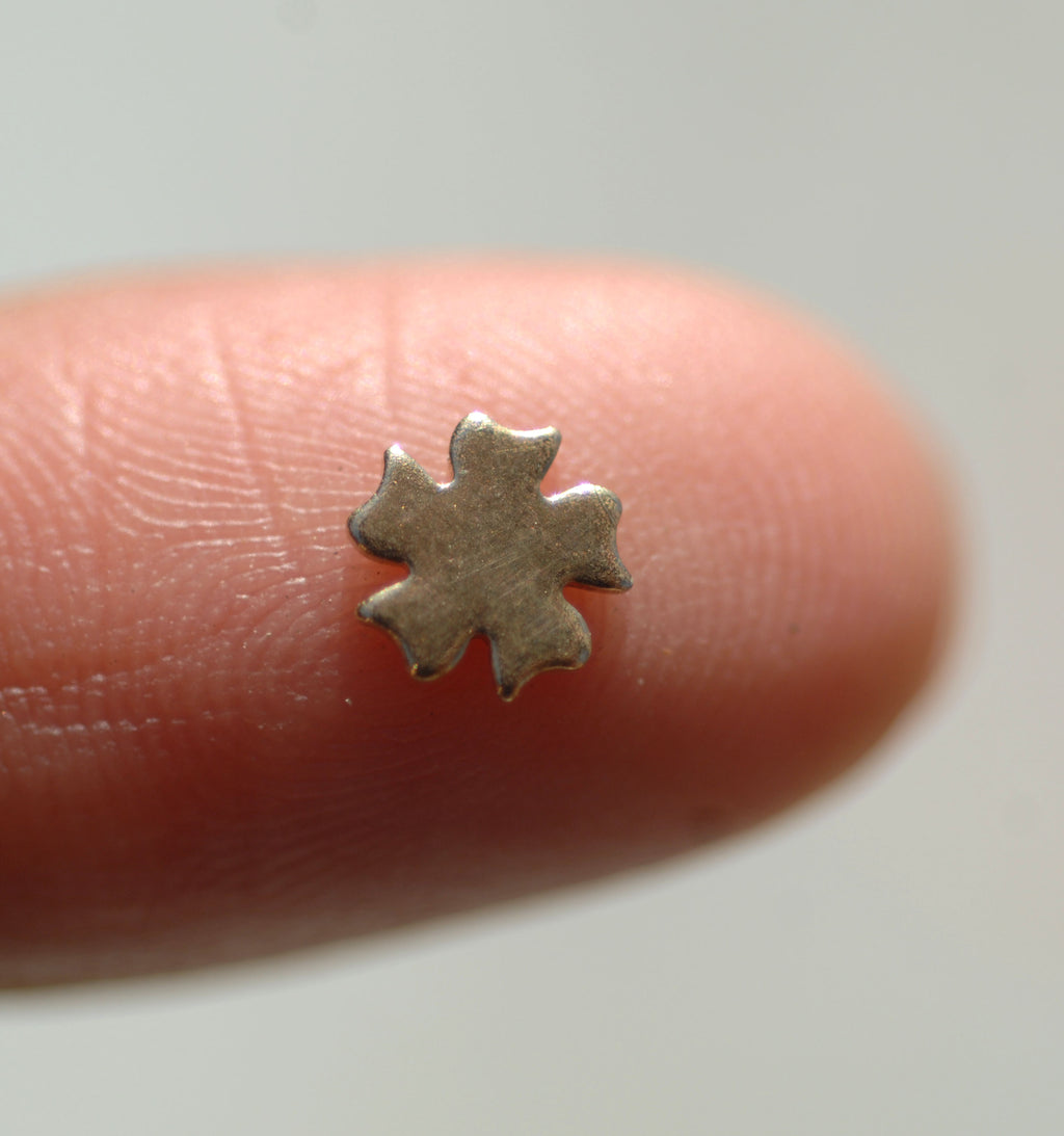 Most Tiny Metal Hibiscus Flower Mini Blanks