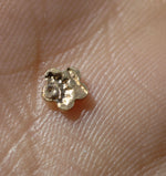 Tiny Metal Paisley Flower 5 Petal 4.2mm