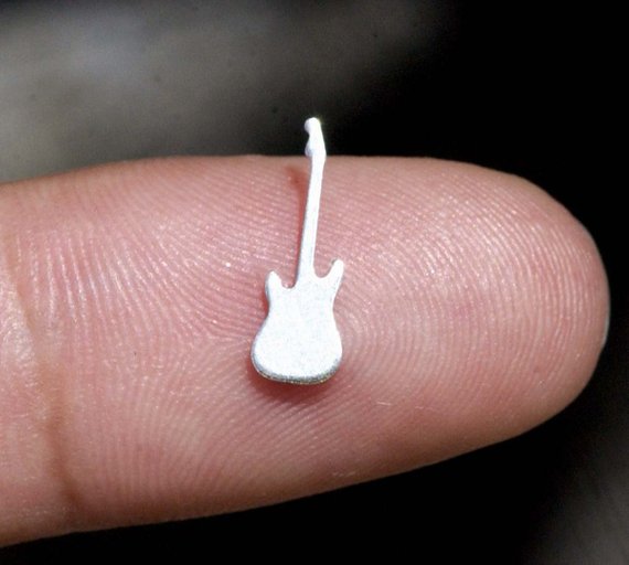 Tiny metal Guitar blanks, Mini Guitars