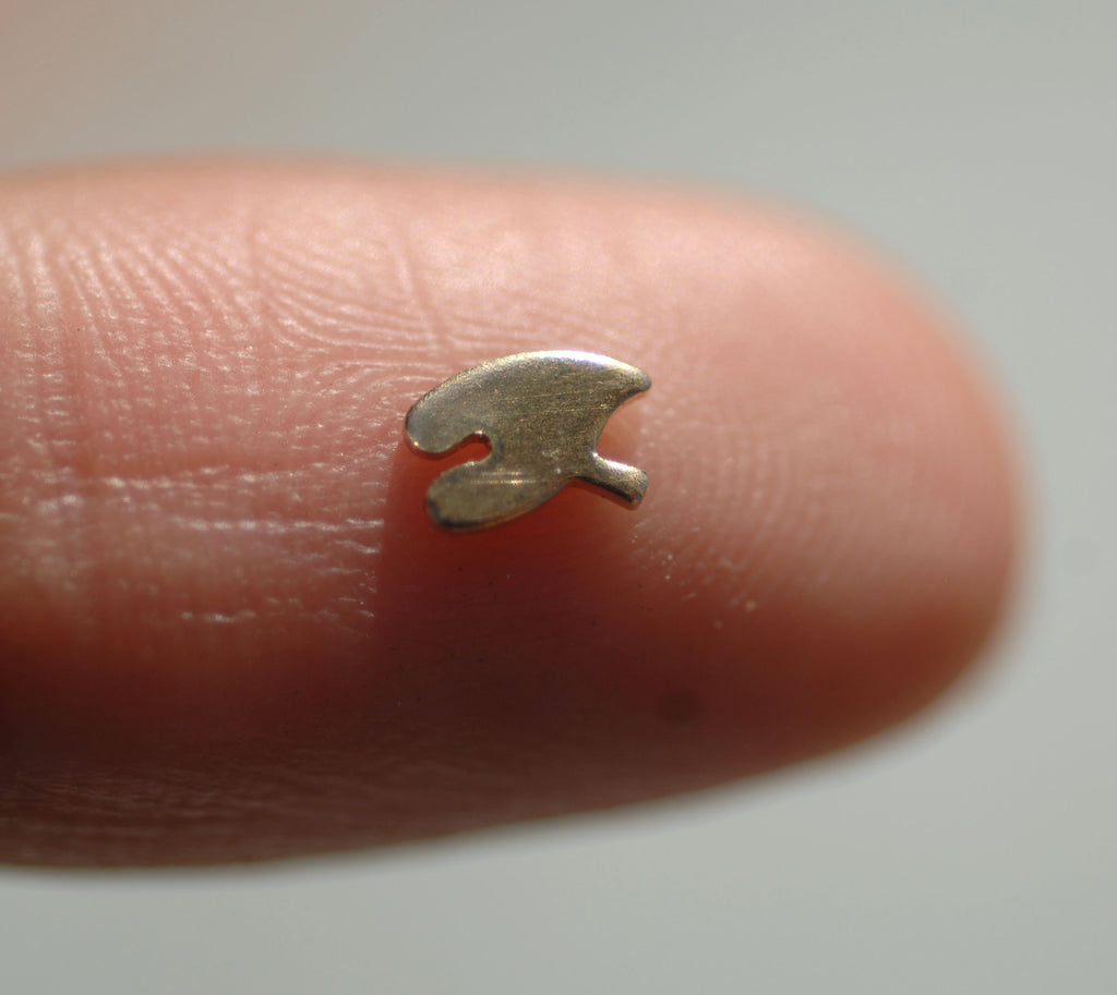 Most Tiny Metal Anthurium Flower Mini Blanks