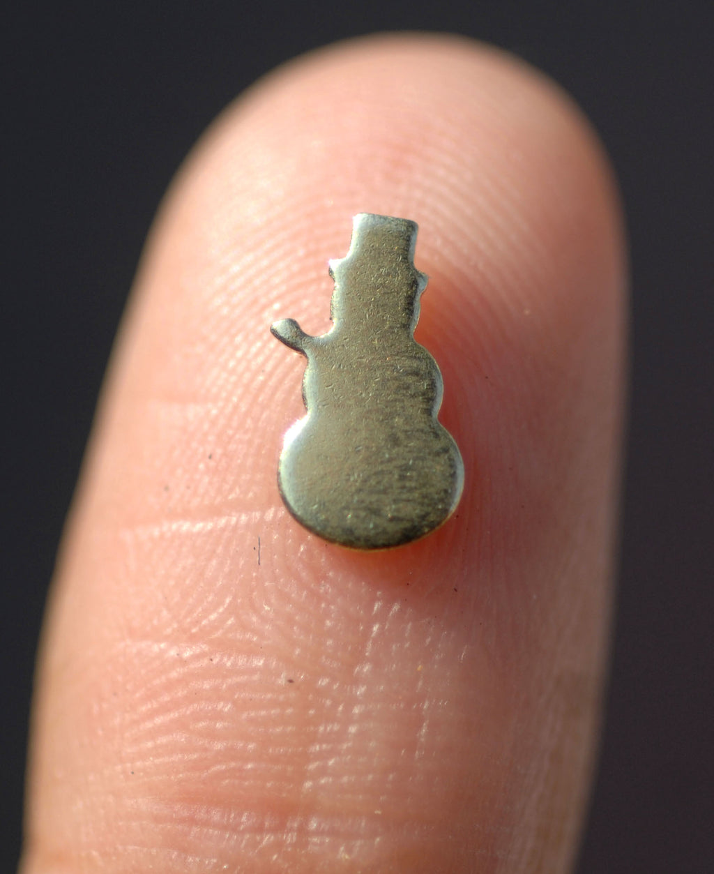 Most Tiny Metal Snowman Mini Blanks