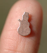 Most Tiny Metal Snowman Mini Blanks