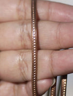 Bracelet or Ring Stock - Geometric Honeycomb - 3mm x 2mm