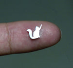 My MOST Tiny Sitting Cat Blank 24g miniature elements for soldering