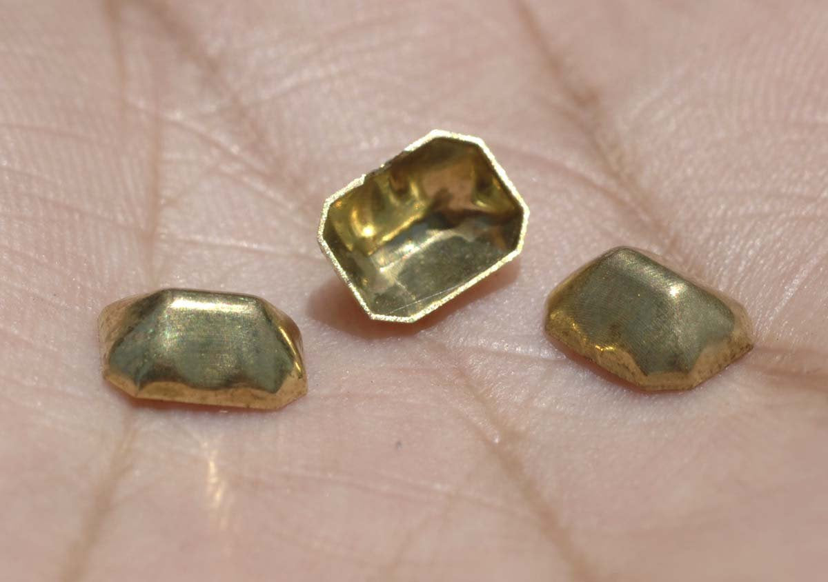 Terminator Diamond Diamond Bezel ,Terminators Finials Shape 7.5 x 5.5mm 2.8 Tall, Finding ...