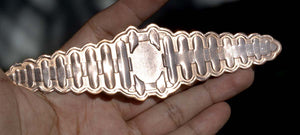 Metal Bracelet Pattern 20g - 5 7/8'' x 1 5/8'' inches - Bracelets Pendants Metalwork - Variety of Metal