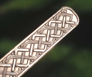 Metal Bracelet Braid Pattern 20g - 7" x  5/8" inches - Bracelets Metalwork - Variety of Metal