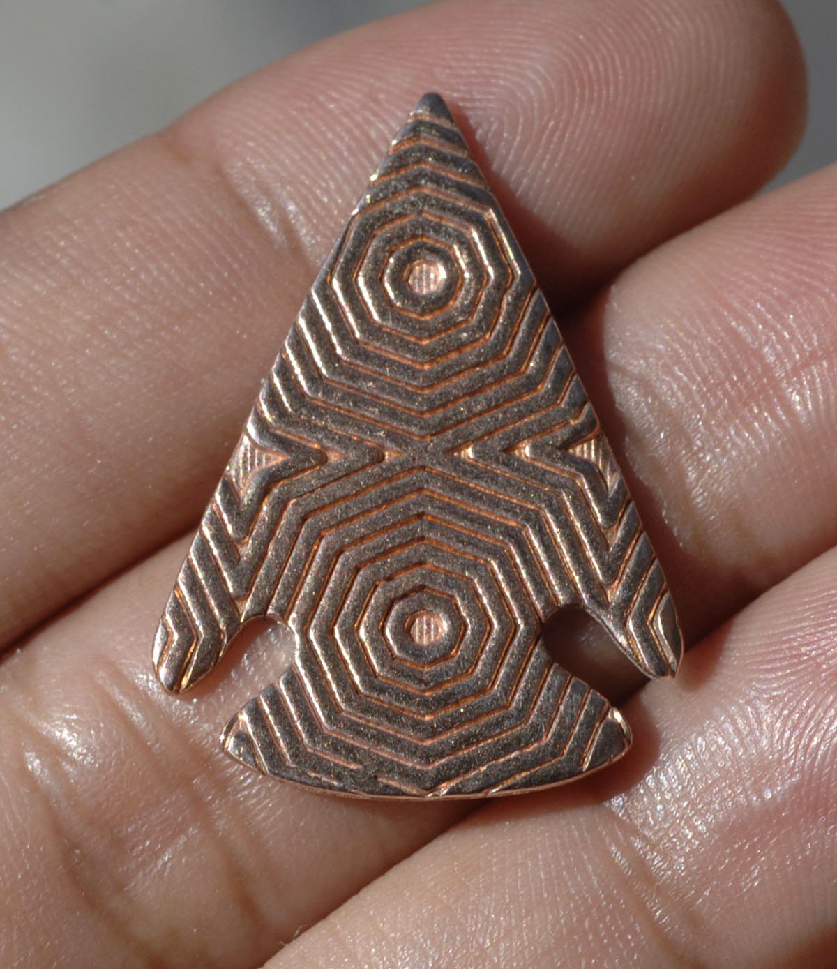 4 Arrowhead Variety of Metal in Pattern, Charms for Jewelry Making Metalworking - Jewelry Supplies