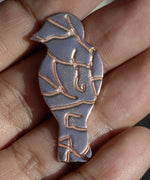 Bird Blank - Metalworking Enameling Stamping Texturing Blanks - Variety of Metals - Jewelry Supplies