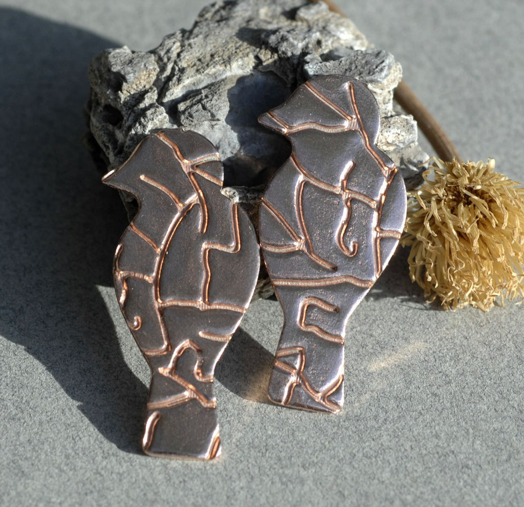 Bird Blank - Metalworking Enameling Stamping Texturing Blanks - Variety of Metals - Jewelry Supplies