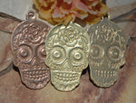 Sugar Skull New Calavera Pendant Lots of Details Traditional Dia de Muertos Day of Dead 20g