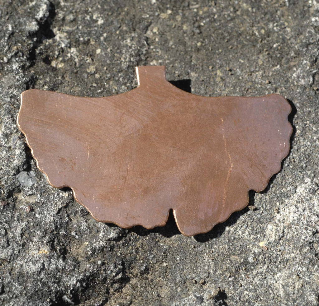 Large Ginkgo Leaf, for Enameling Stamping Texturing Blanks- Variety of Metals