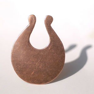 Arabic Harp shaped Blanks - for making earrings or pendants