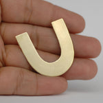 U Shaped Blanks 32mm x 33mm for DIY Jewelry Making - 4 pieces