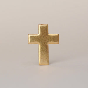 Simple Cross Shape metal blanks 18mm x 14mm for making jewelry, pendants and earrings