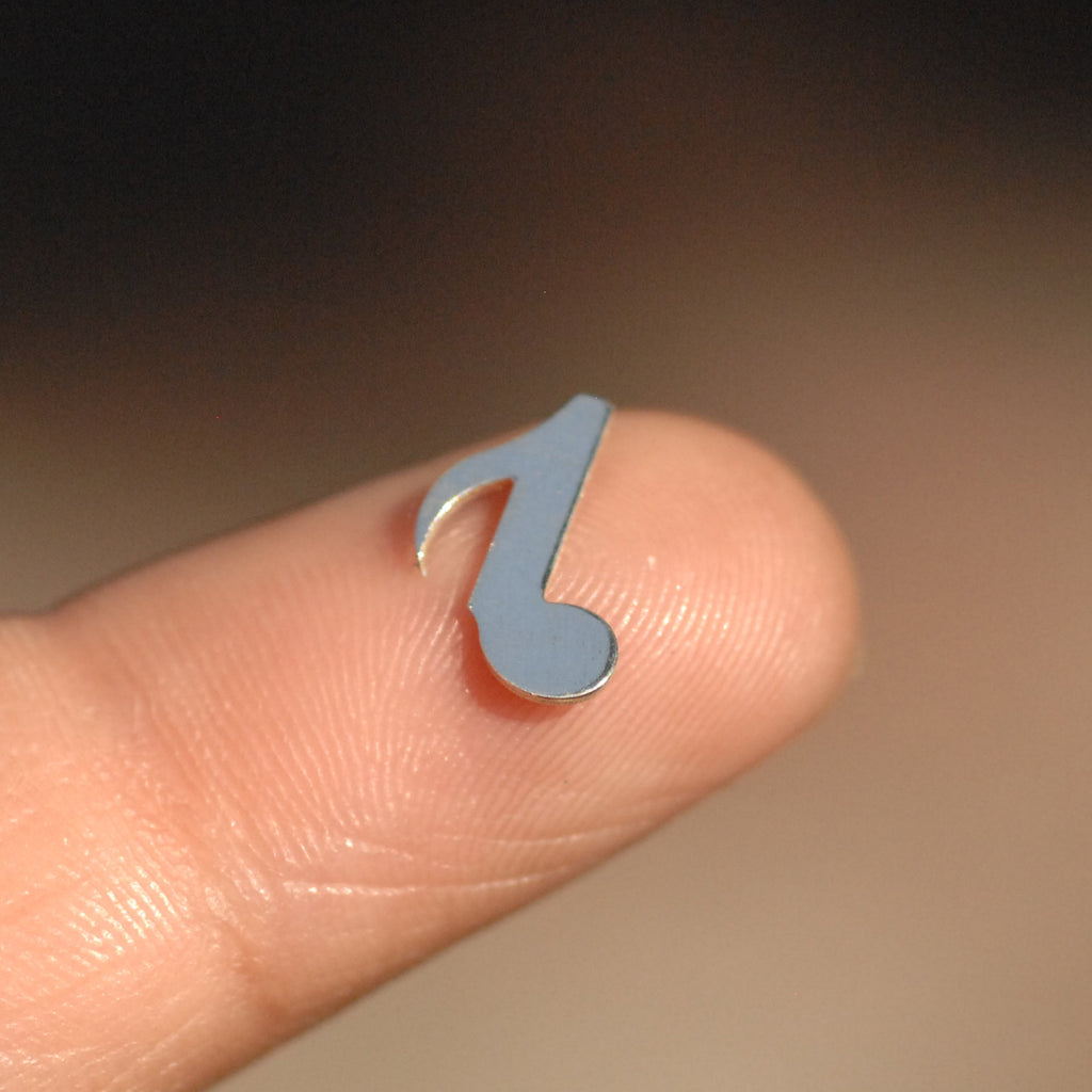 My MOST Tiny Music note blank cutout for 24g for soldering