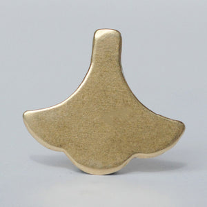 Arabic Small Fan, flower blossom shape metal blank for Jewelry Making, copper, brass, bronze, nickel silver