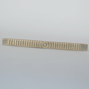 Ring band blank strip with circle texture, Solid copper, raw brass, pure bronze, Nickel silver