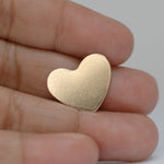 Classic heart shapes 18mm x 15mm 20g 22g 24g metal blanks for making jewelry