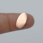 Long Oval shapes 14mm x 7mm 20g 22g 24g for soldering and making jewelry copper, brass, bronze, nickel silver