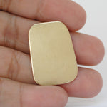 Freeform Rectangle shapes, organic metal blanks for making jewelry 20g 22g 24g copper, brass, bronze, nickel silver