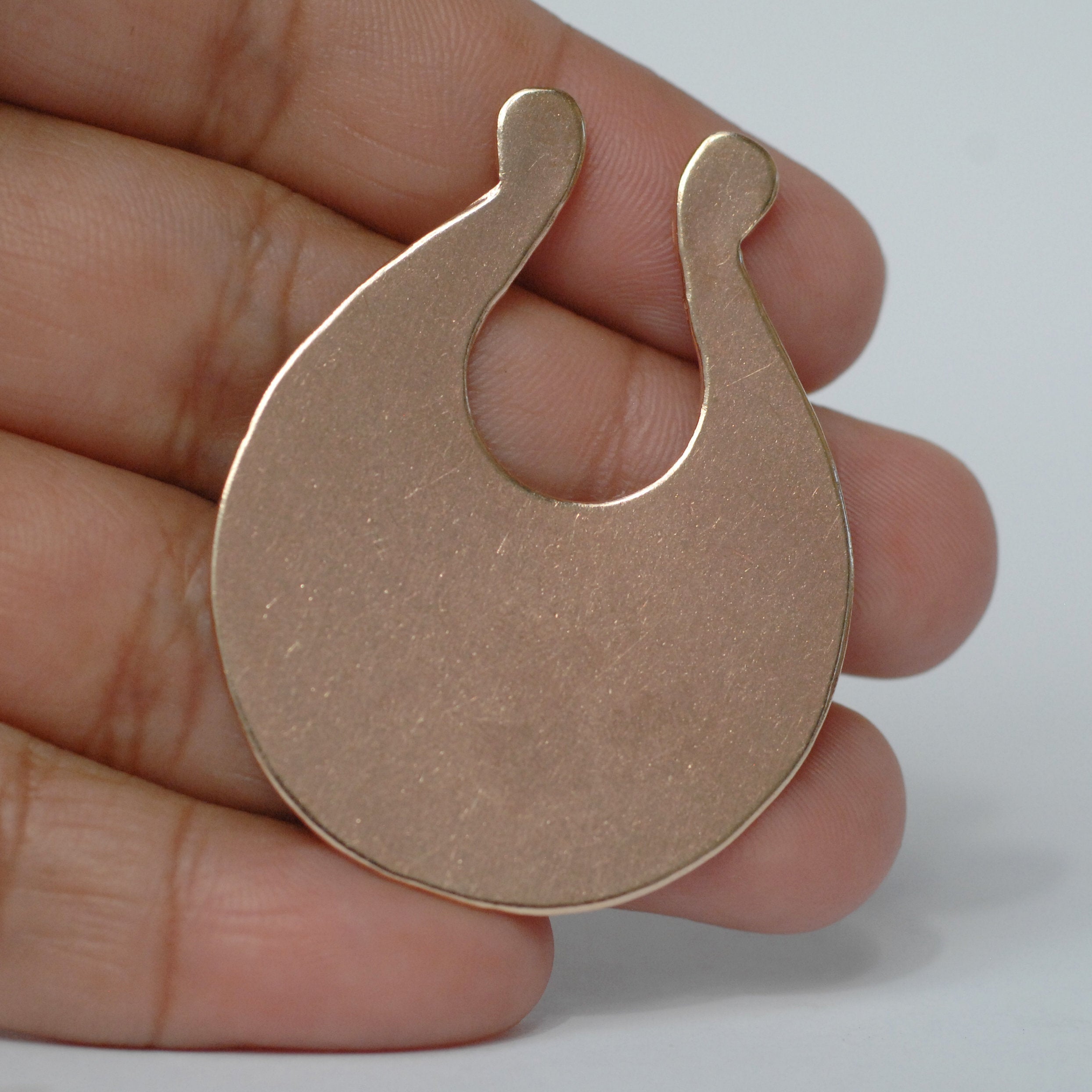 Arabic Harp shaped Blanks - for making earrings or pendants