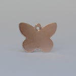 Butterfly charms with holes for making jewelry, copper, brass, bronze, nickel silver 24g 22g 20g with hole