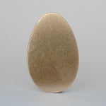 Large oval egg shapes for making jewelry 64mm x 41mm 24G 22G copper, brass, bronze, nickel silver