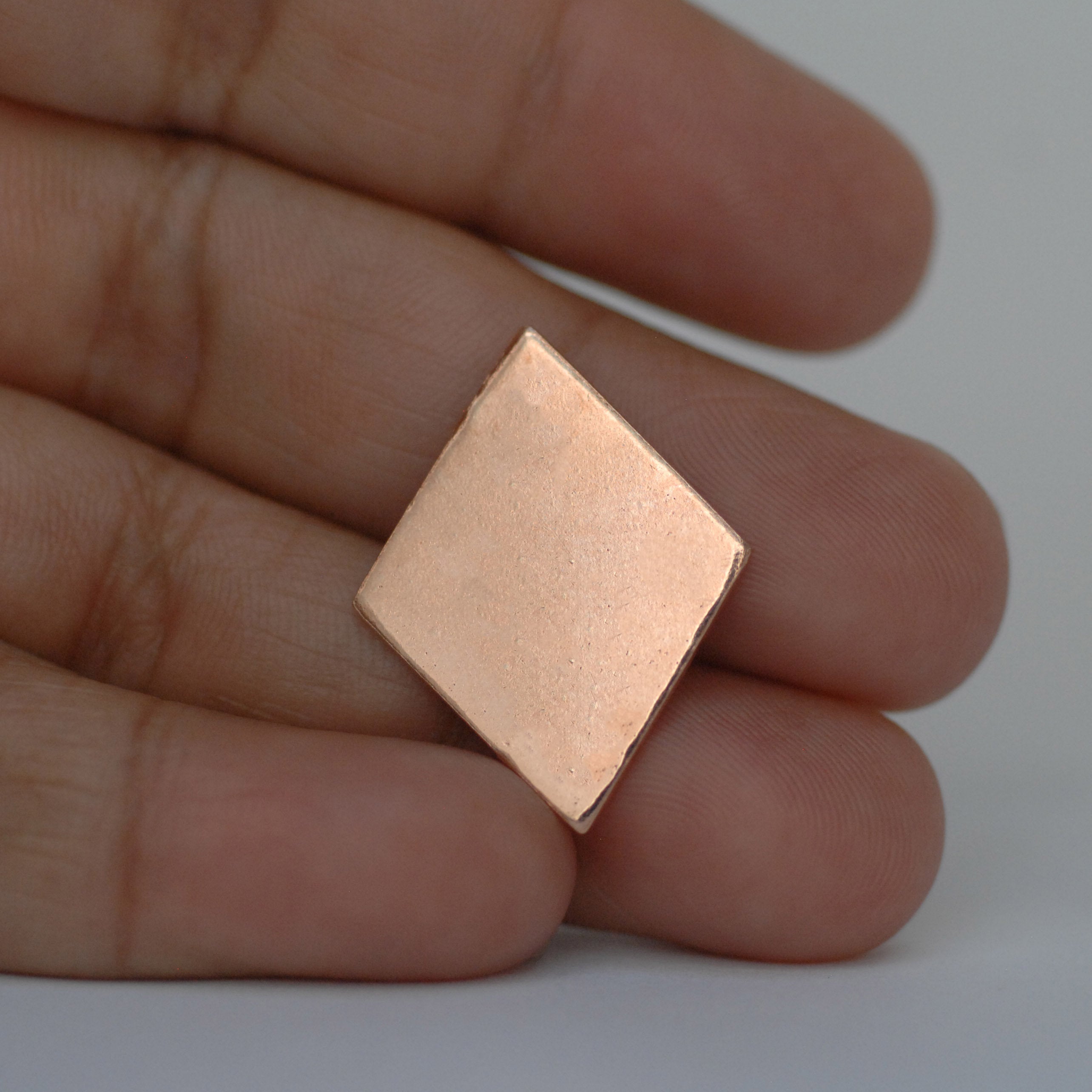 Wide Diamond shapes 25mm x 20mm metal blanks for making jewelry 24g 22g 20g copper, brass, bronze, nickel silver