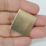Rectangle shapes 25mm x 22mm 24g 22g 20g copper, brass, bronze, nickel silver